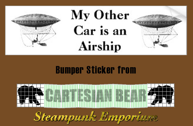 Personal Airship Bumper Sticker